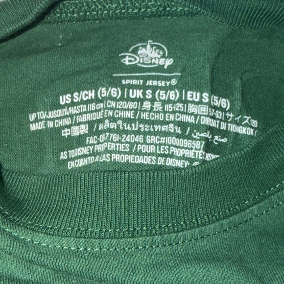Disneyland Mickey Mouse Icon Christmas Lights Spirit Jersey Kids Size S - Picture 6 of 6